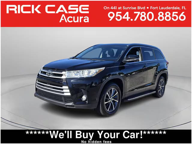 2019 Toyota Highlander XLE FWD photo