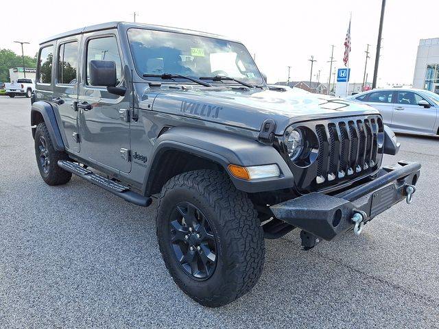 2020 Jeep Wrangler Unlimited Willys 4WD photo
