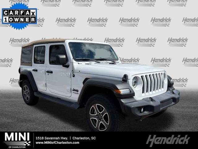 2020 Jeep Wrangler Unlimited Black and Tan 4WD photo