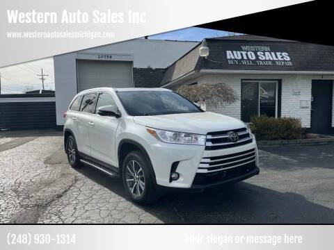2019 Toyota Highlander XLE AWD photo
