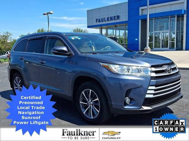 2019 Toyota Highlander XLE AWD photo