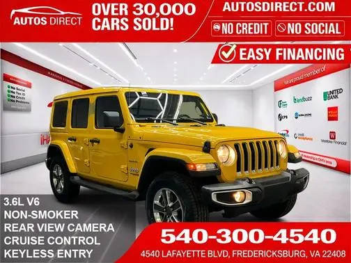2020 Jeep Wrangler Unlimited Sahara 4WD photo