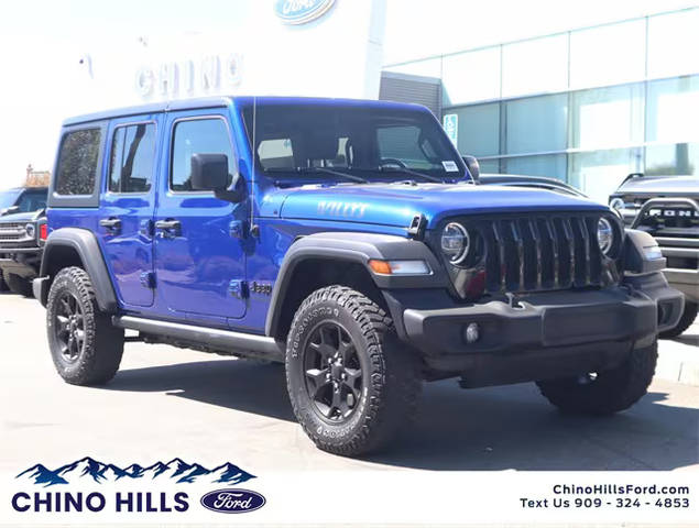 2020 Jeep Wrangler Unlimited Willys 4WD photo