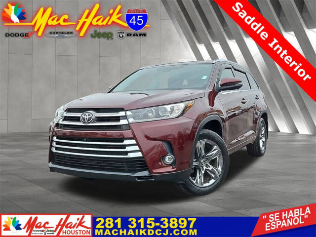 2019 Toyota Highlander Limited Platinum AWD photo