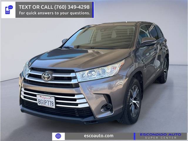 2019 Toyota Highlander LE AWD photo