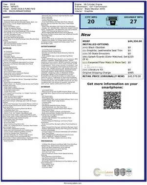 2019 Infiniti QX60 PURE FWD photo