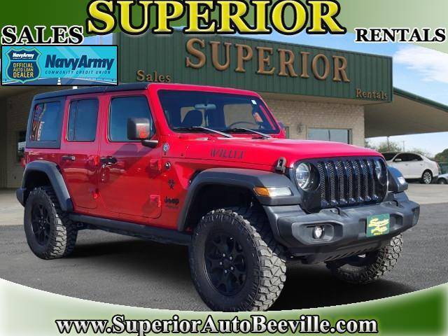 2020 Jeep Wrangler Unlimited Willys 4WD photo