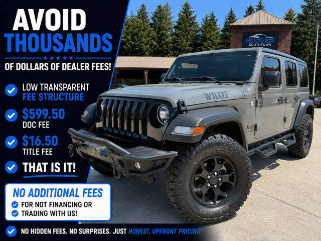 2020 Jeep Wrangler Unlimited Willys 4WD photo