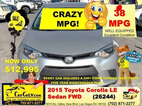 2015 Toyota Corolla LE FWD photo