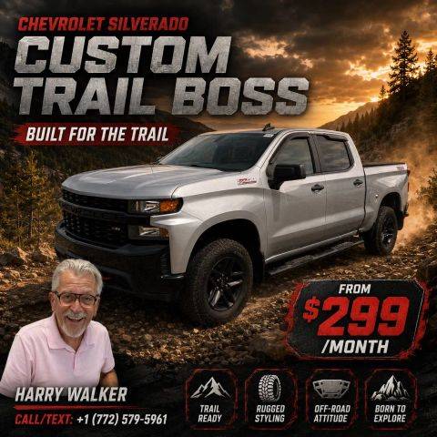 2020 Chevrolet Silverado 1500 Custom Trail Boss 4WD photo