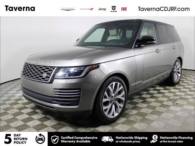 2020 Land Rover Range Rover HSE 4WD photo