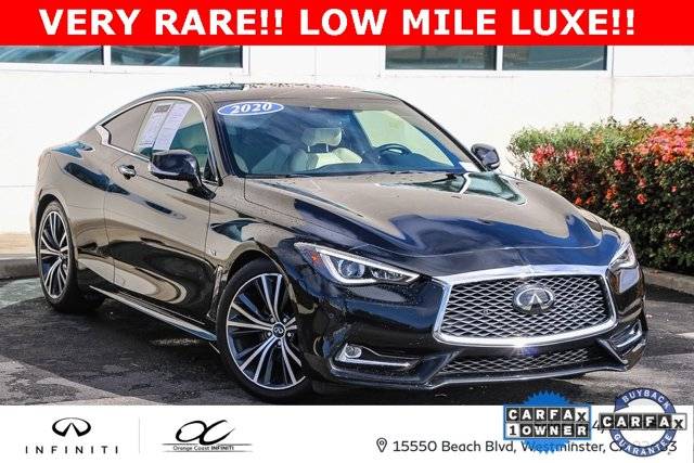 2020 Infiniti Q60 3.0t LUXE RWD photo