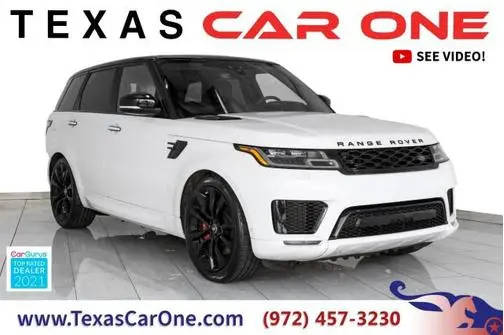 2020 Land Rover Range Rover Sport HST AWD photo