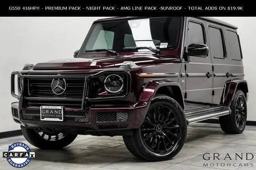 2020 Mercedes-Benz G-Class G 550 AWD photo