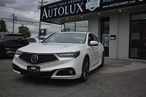 2020 Acura TLX w/A-Spec Pkg Red Leather FWD photo