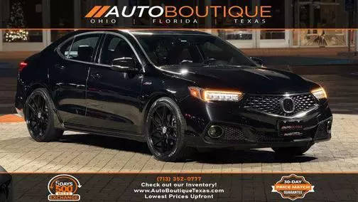 2020 Acura TLX w/A-Spec Pkg Red Leather FWD photo