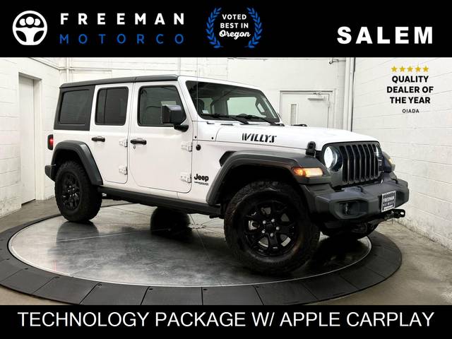 2020 Jeep Wrangler Unlimited Willys 4WD photo