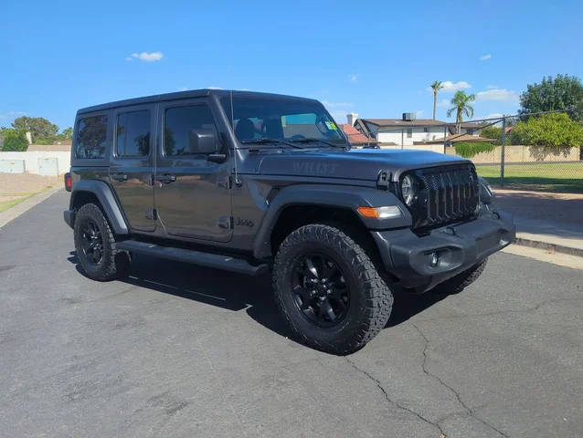 2020 Jeep Wrangler Unlimited Willys 4WD photo