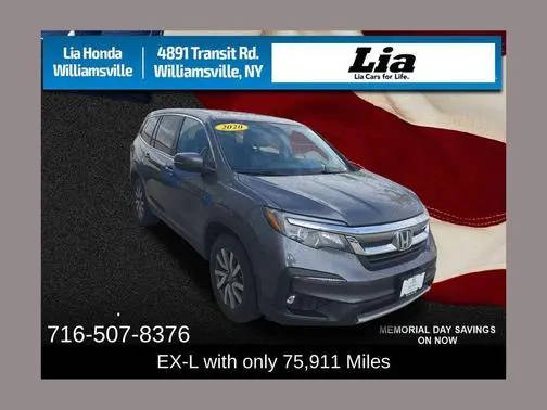 2020 Honda Pilot EX-L AWD photo