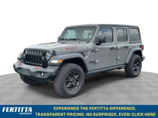 2020 Jeep Wrangler Unlimited Willys 4WD photo