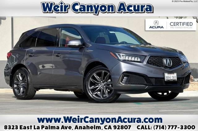 2020 Acura MDX w/Technology/A-Spec Pkg AWD photo