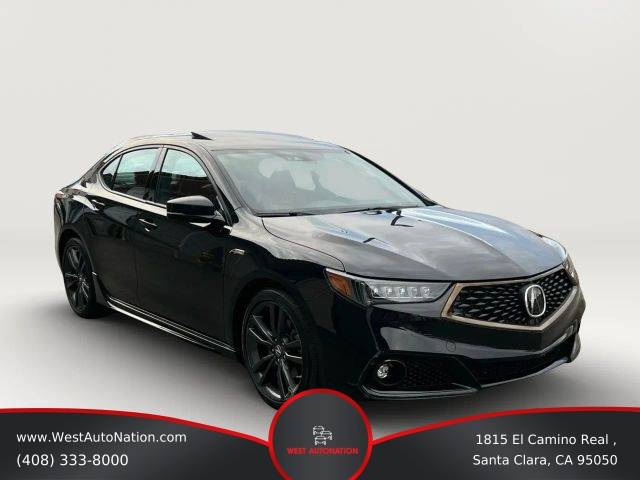 2020 Acura TLX w/Technology/A-Spec Pkg Red Leather FWD photo