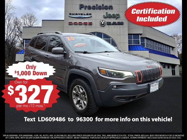 2020 Jeep Cherokee Trailhawk 4WD photo