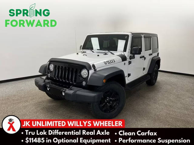2018 Jeep Wrangler Unlimited Willys Wheeler W 4WD photo