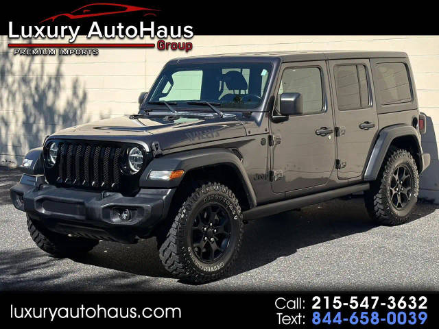 2020 Jeep Wrangler Unlimited Willys 4WD photo