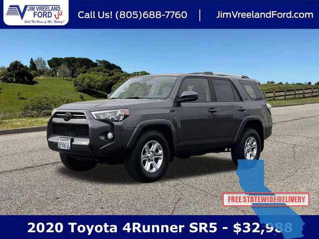 2020 Toyota 4Runner SR5 RWD photo