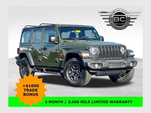 2020 Jeep Wrangler Unlimited Sport 4WD photo