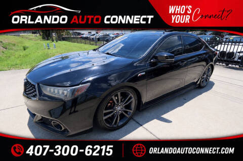 2020 Acura TLX w/Technology/A-Spec Pkg Red Leather FWD photo