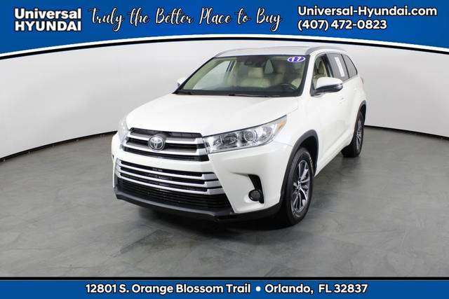 2017 Toyota Highlander XLE FWD photo
