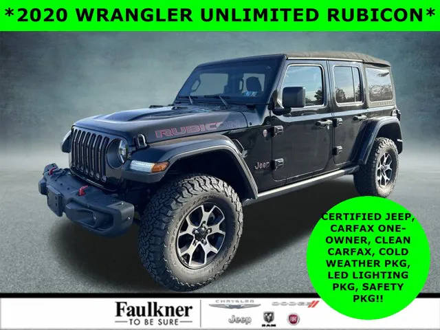 2020 Jeep Wrangler Unlimited Rubicon 4WD photo