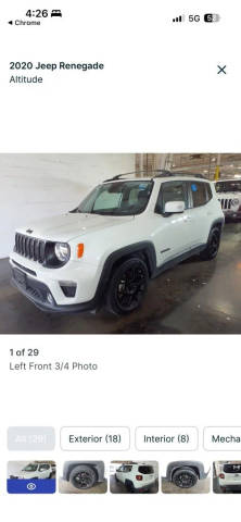 2020 Jeep Renegade Altitude FWD photo