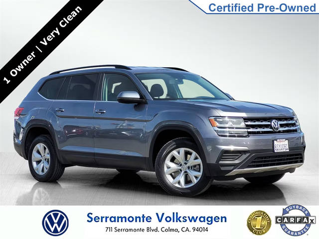 2020 Volkswagen Atlas 3.6L V6 S AWD photo
