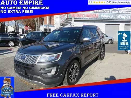 2017 Ford Explorer Platinum 4WD photo