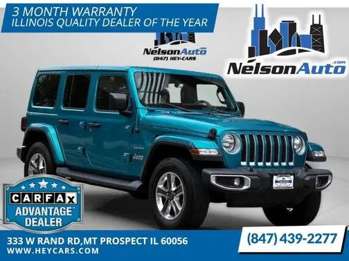 2020 Jeep Wrangler Unlimited Sahara 4WD photo