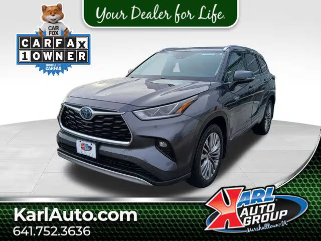 2020 Toyota Highlander Hybrid Platinum AWD photo