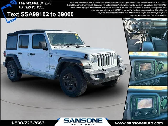 2020 Jeep Wrangler Unlimited Sport 4WD photo