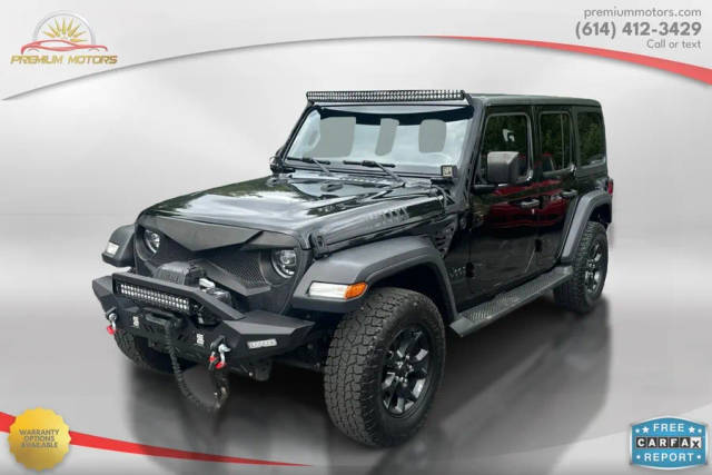 2020 Jeep Wrangler Unlimited Willys 4WD photo