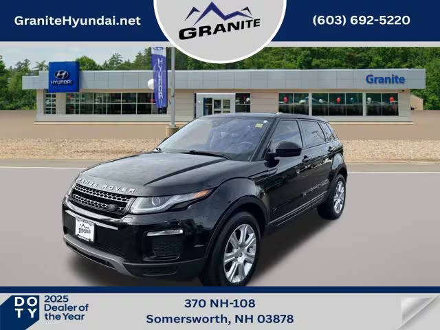 2019 Land Rover Range Rover Evoque SE 4WD photo