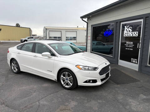 2015 Ford Fusion Titanium Hybrid FWD photo