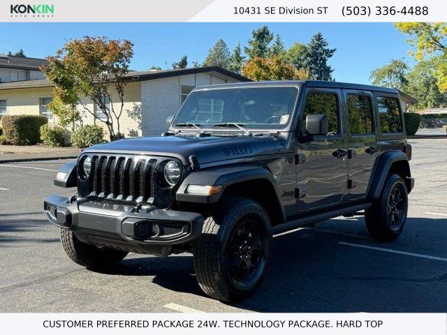 2020 Jeep Wrangler Unlimited Willys 4WD photo