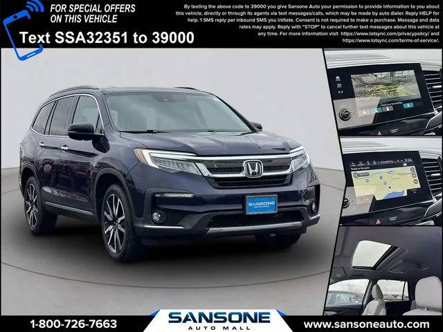2021 Honda Pilot Touring 8-Passenger AWD photo