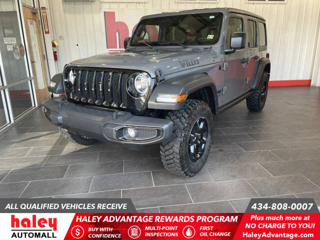 2020 Jeep Wrangler Unlimited Willys Sport 4WD photo