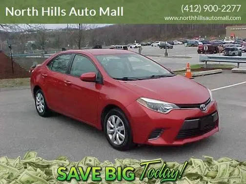 2015 Toyota Corolla LE FWD photo