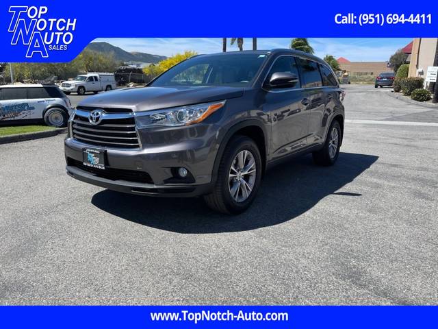 2015 Toyota Highlander XLE AWD photo