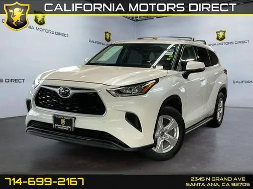 2020 Toyota Highlander L FWD photo