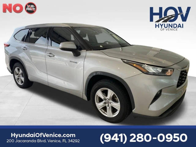 2020 Toyota Highlander Hybrid LE FWD photo